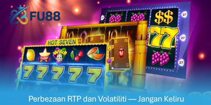 Perbezaan RTP dan Volatiliti — Jangan Keliru