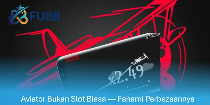 Aviator Bukan Slot Biasa — Fahami Perbezaannya